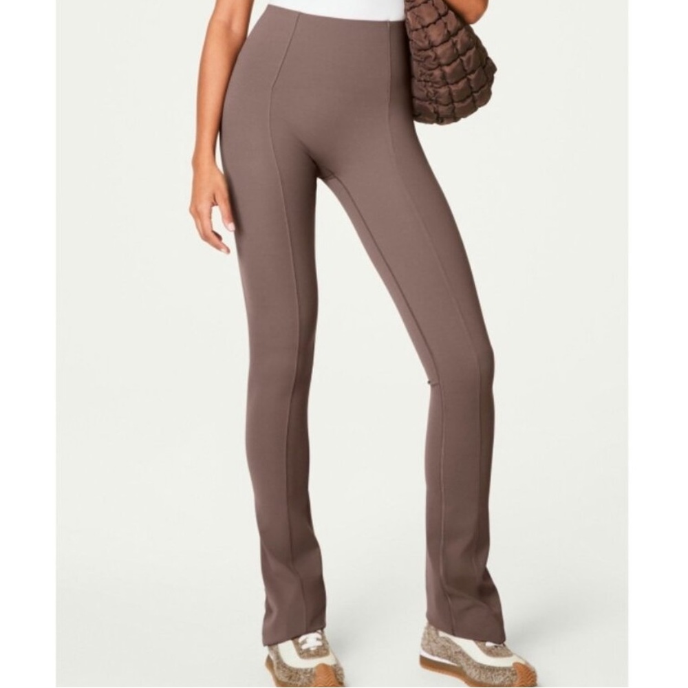 SPANX Flare Pants in Taupe